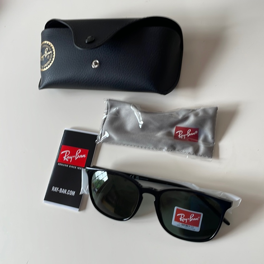 Ray ban black sunglasses brand new
